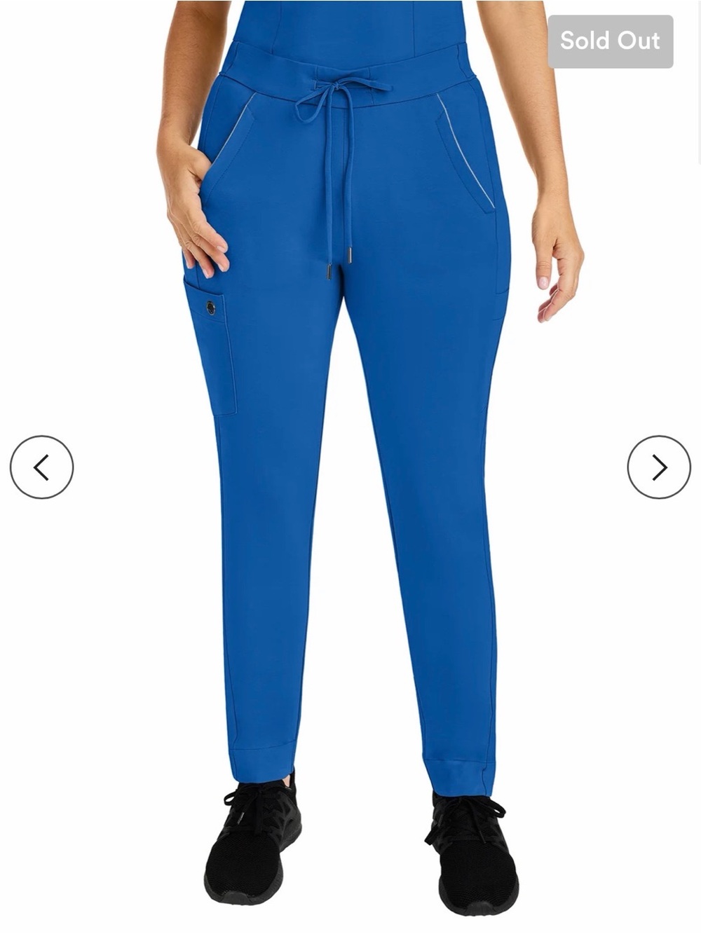 healing hands Royal Blue Drawstring Jogger Pants